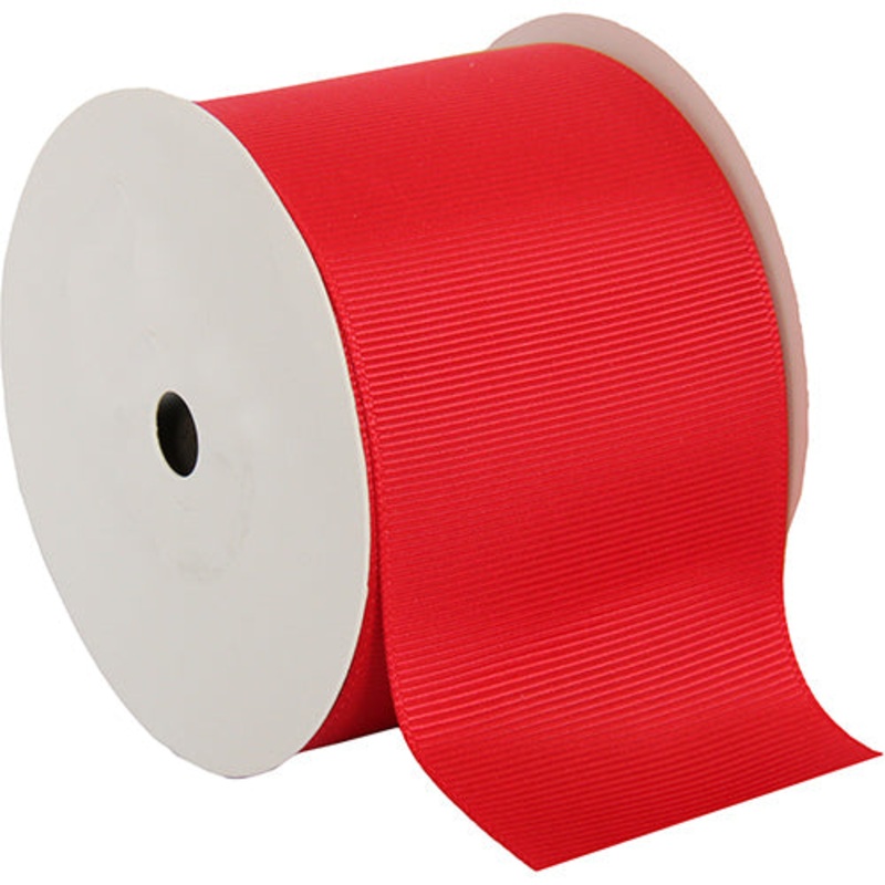 Grosgrain Ribbon 2 1/4″ – 10 Yards – Red