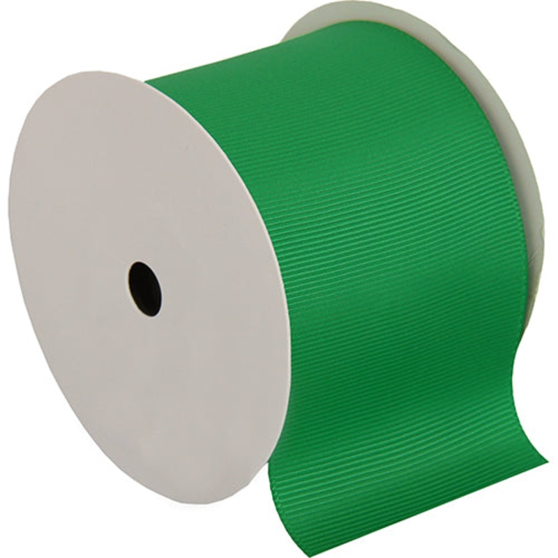 Grosgrain Ribbon 2 1/4″ – 10 Yards – Spring Green