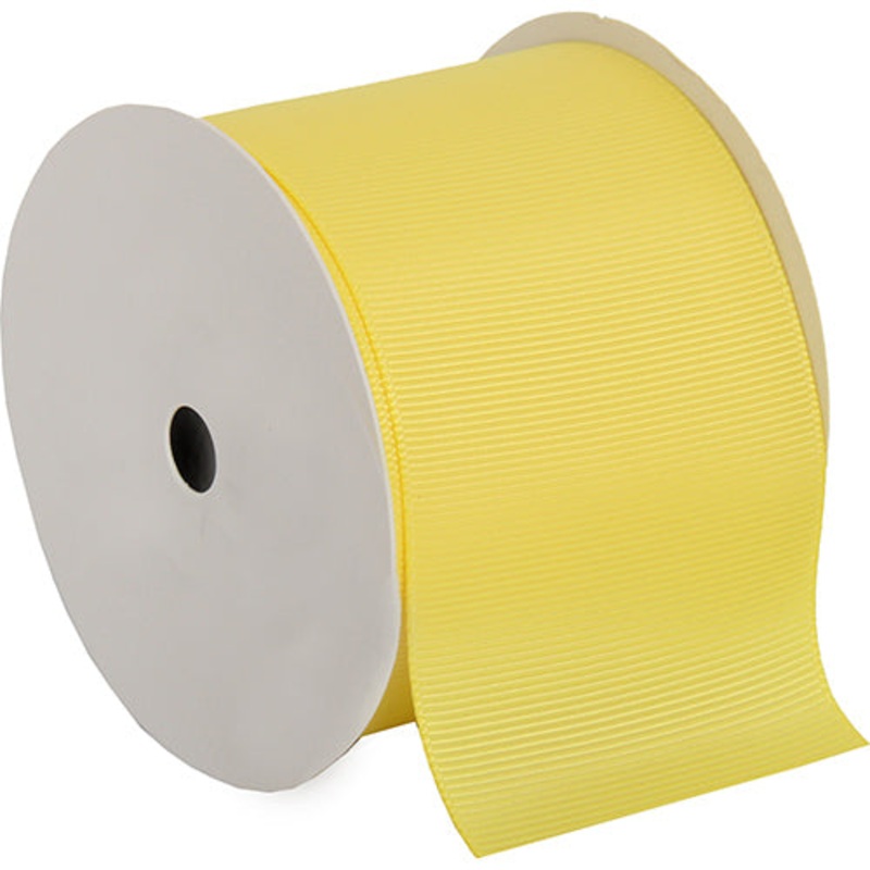 Grosgrain Ribbon 2 1/4″ – 10 Yards – Yellow