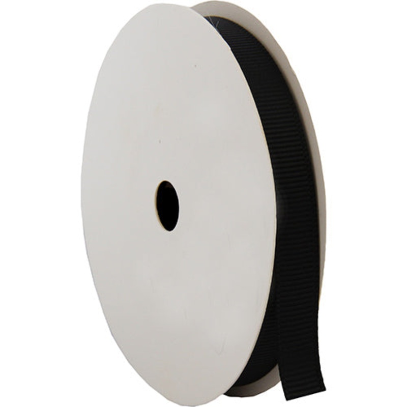Grosgrain Ribbon 3/8″ – 10 Yards – Black