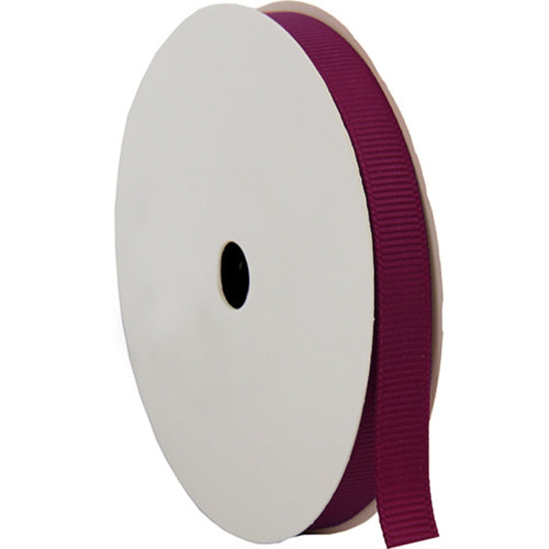 Grosgrain Ribbon 3/8″ – 10 Yards – Burgundy