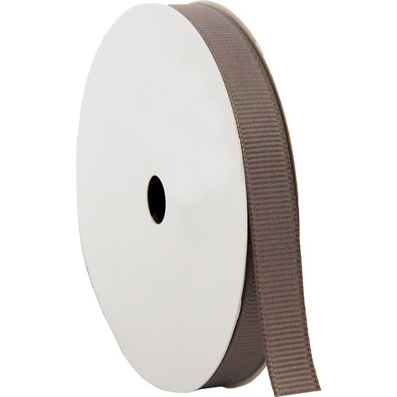 Grosgrain Ribbon 3/8″ – 10 Yards – Grey