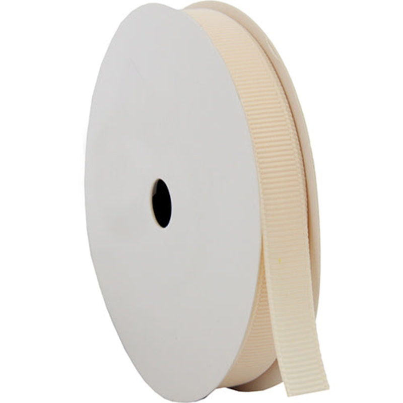 Grosgrain Ribbon 3/8″ – 10 Yards – Natural