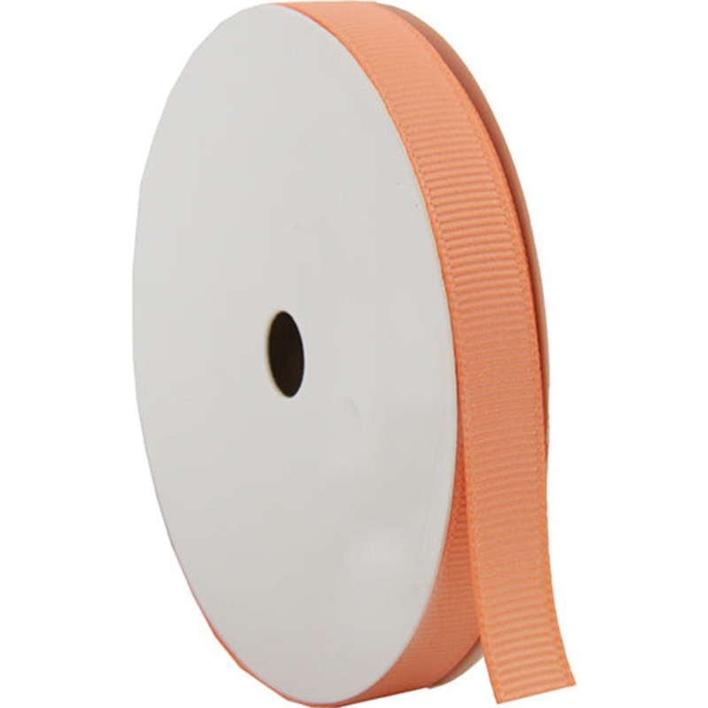 Grosgrain Ribbon 3/8″ – 10 Yards – Peach