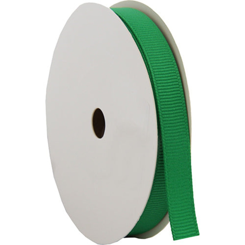 Grosgrain Ribbon 3/8″ – 10 Yards – Spring Green