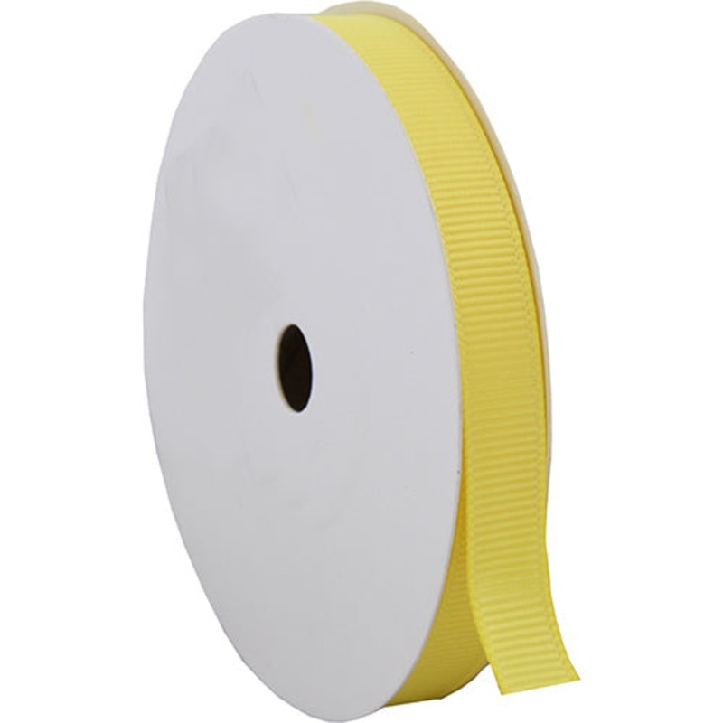 Grosgrain Ribbon 3/8″ – 10 Yards – Yellow