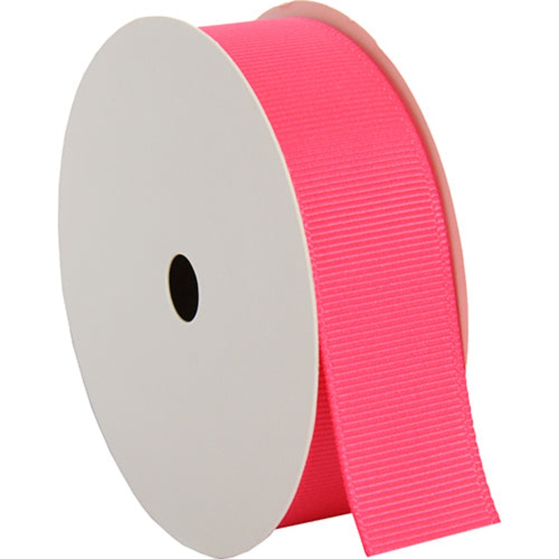 Grosgrain Ribbon 7/8″ – 10 Yards – Hot Pink