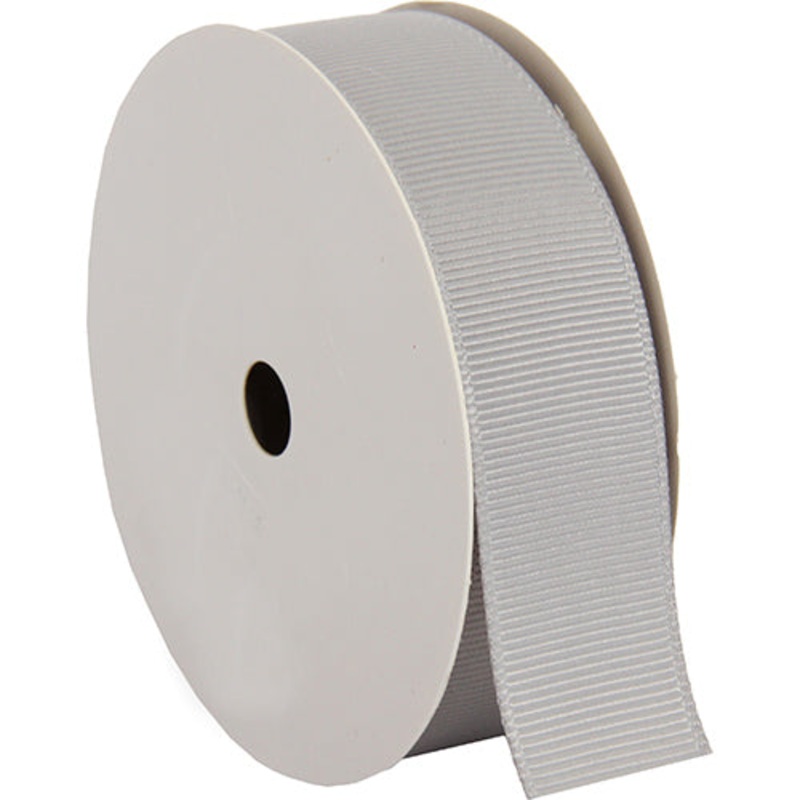 Grosgrain Ribbon 7/8″ – 10 Yards – Lt Grey