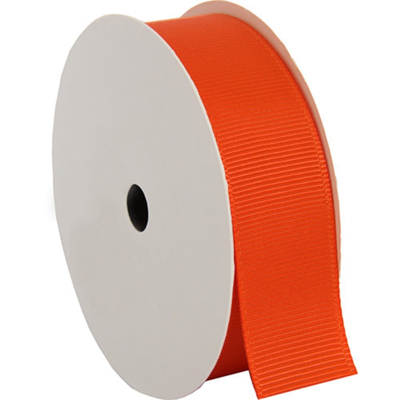 Grosgrain Ribbon 7/8″ – 10 Yards – Orange