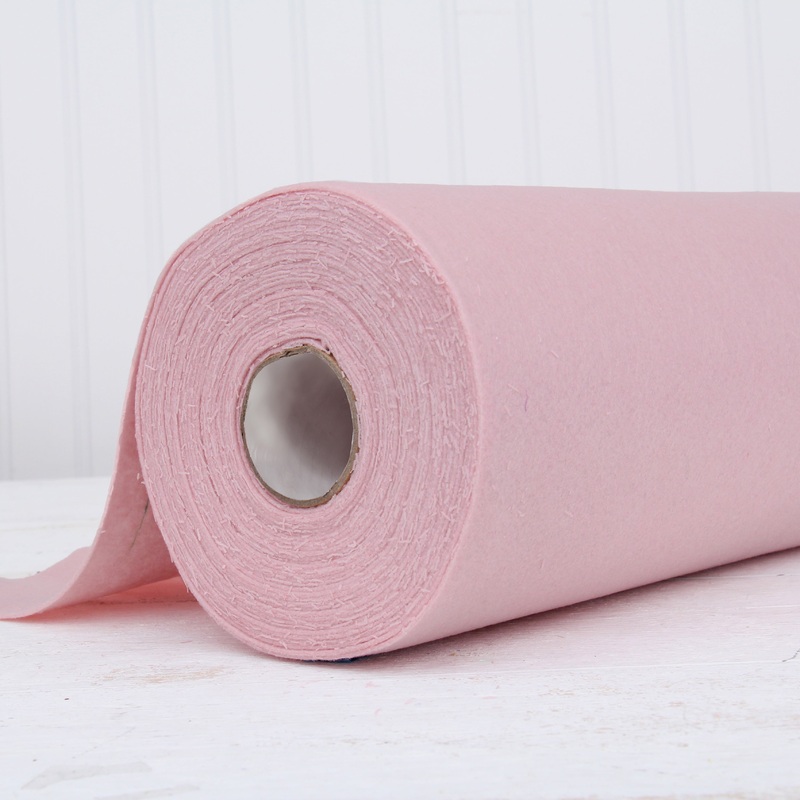 Light Pink Felt By The Yard – 36″ Wide – Soft Premium Felt Fabric