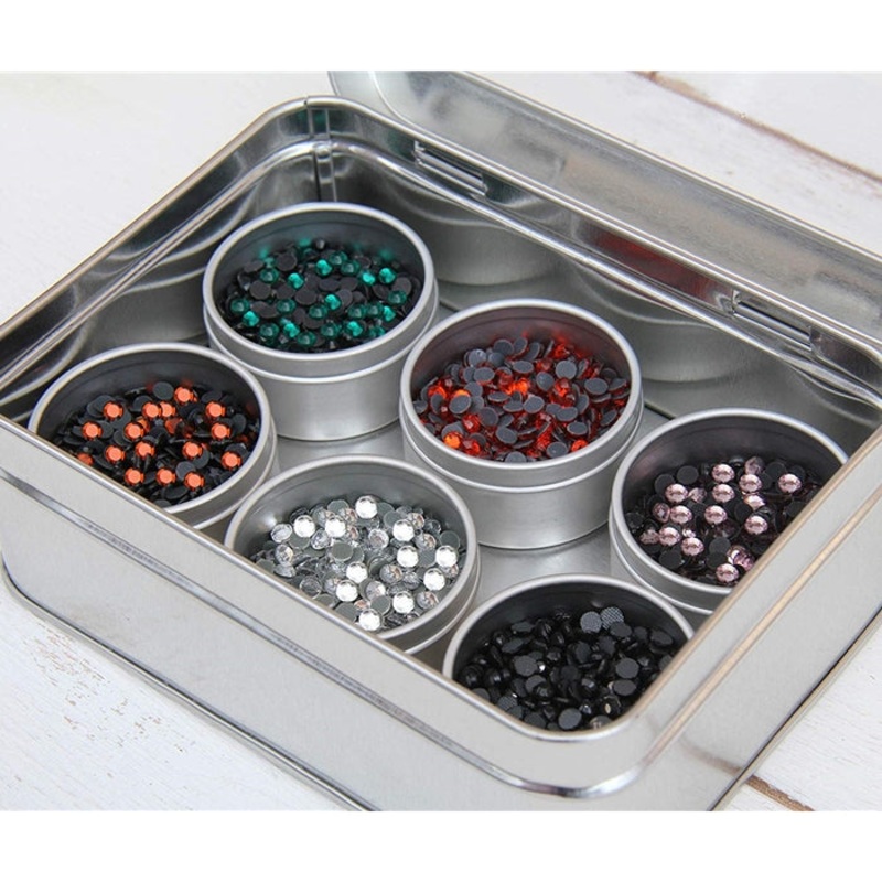Hot Fix Rhinestone Set In 6 Halloween Colors – SS10