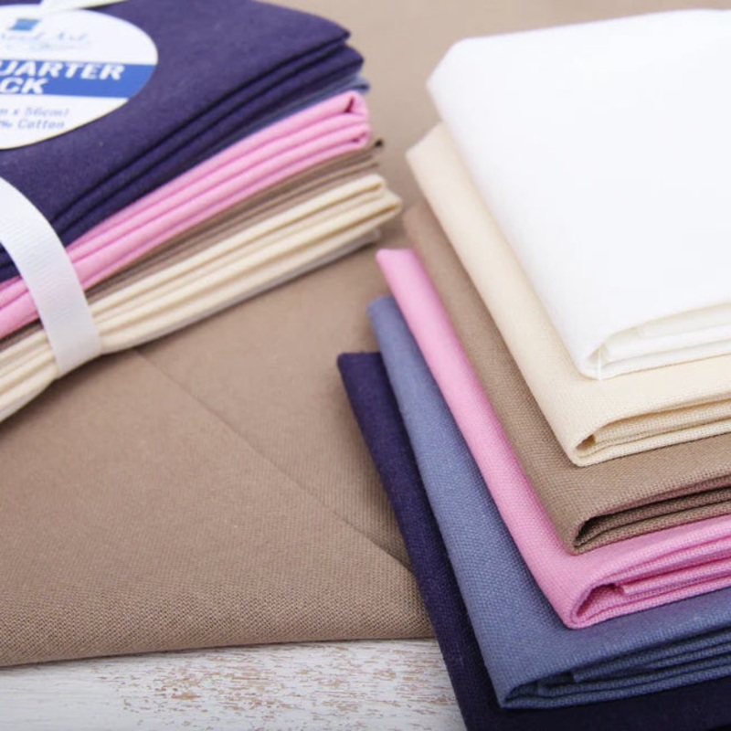 BOLT ENDS OF SOLID LINEN FABRICS – 1/2 YARD TO 1 YARD CUTS