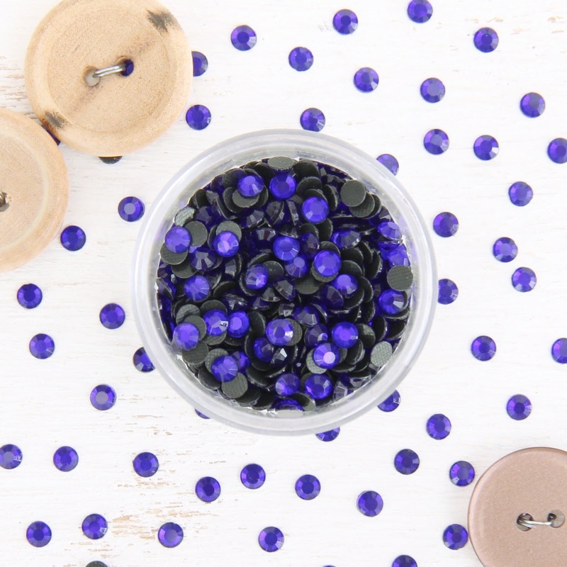 Hot Fix Rhinestones-SS16-Cobalt – 720 stones