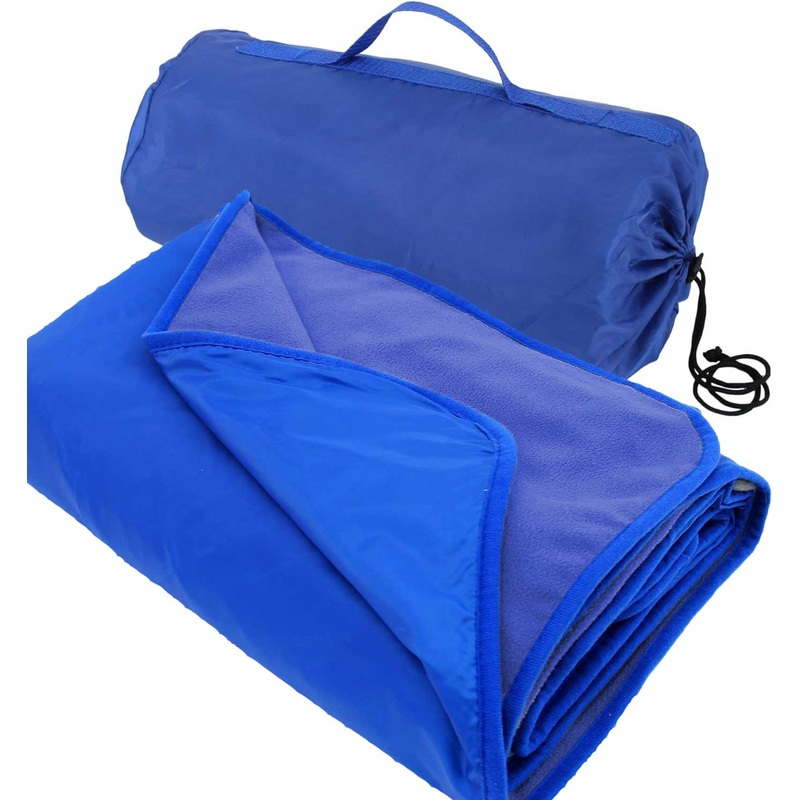 Pack of 3 Waterproof Picnic Blanket – 79″x55″ – Royal Blue – Camping Sports