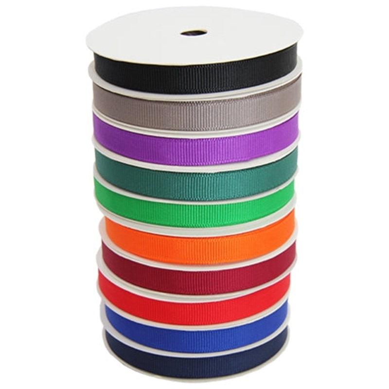 Grosgrain Ribbon 3/8″ – 10 Roll Set – Dark Shades