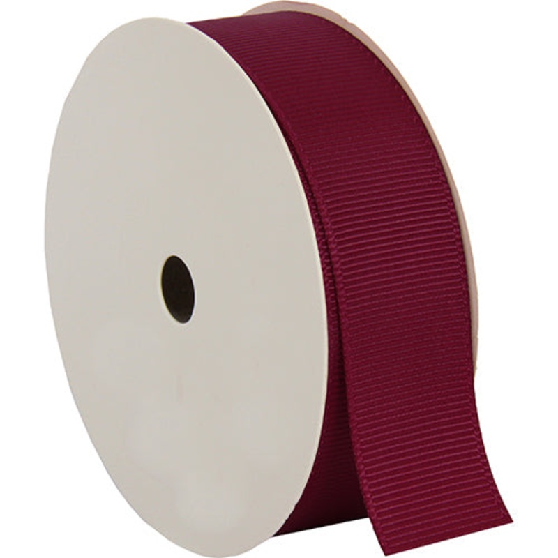 Grosgrain Ribbon 7/8″ – 10 Yards – Burgundy