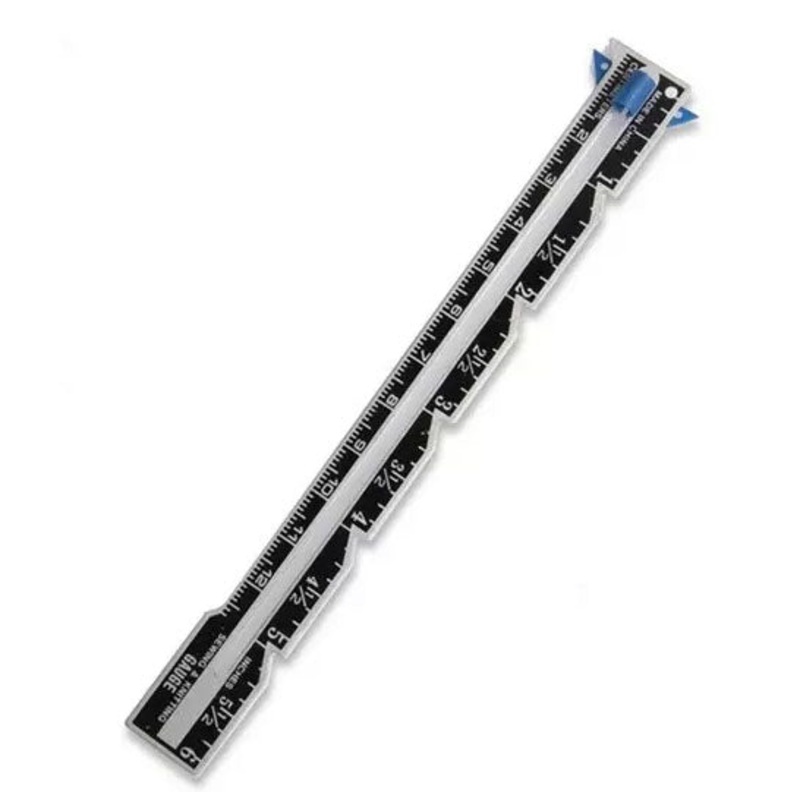 Sewing Gauge Ruler 6″