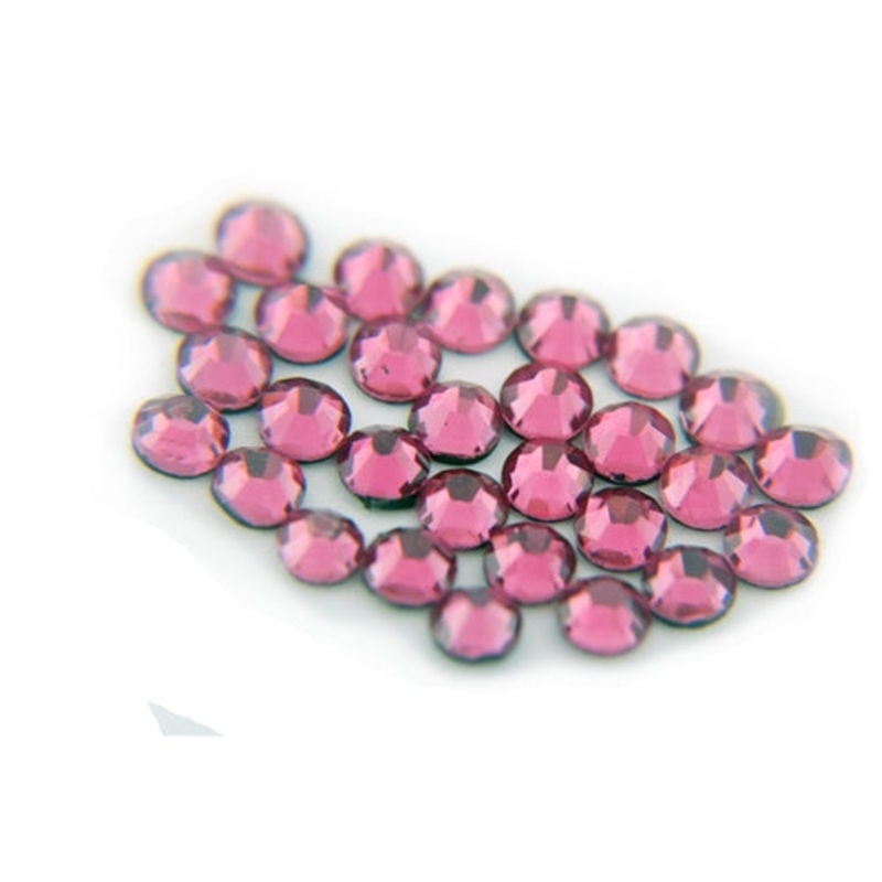 Machine Cut Hot Fix Rhinestones – SS20 – Fuchsia