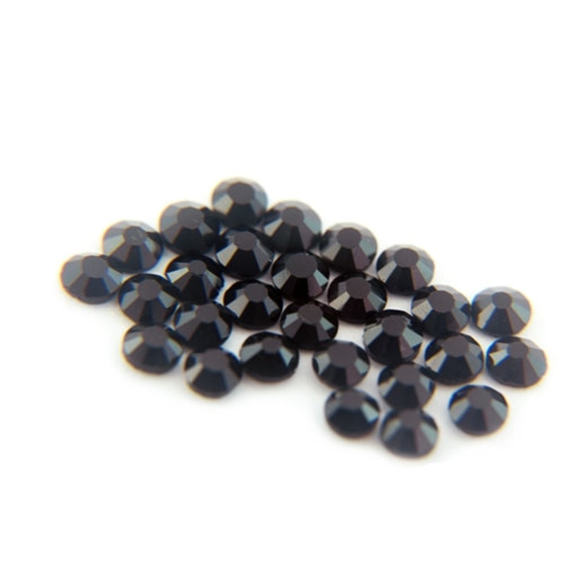 Machine Cut Hot Fix Rhinestones – SS20 – Jet