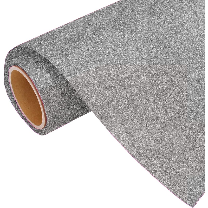 Multi Glitter Iron On Vinyl 20″ Wide Sold By the Yard
