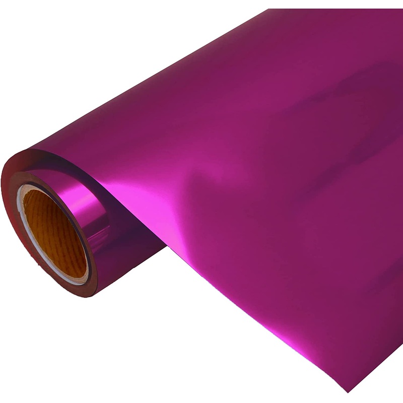 Cherry Metallic Foil Heat Transfer Vinyl 20″ Wide Sold By The Yard