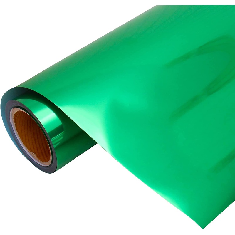 Green Metallic Heat Transfer Vinyl 20″ Wide Sold By the Yard