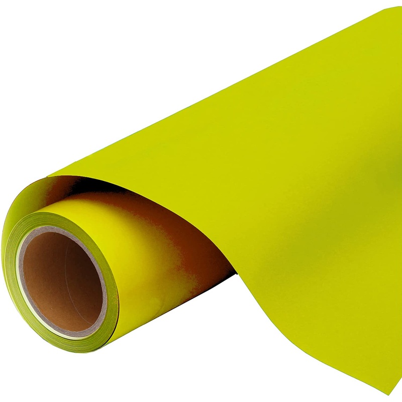 Bright Yellow Iron On Vinyl – 20″ Wide HTV Sold By the Yard