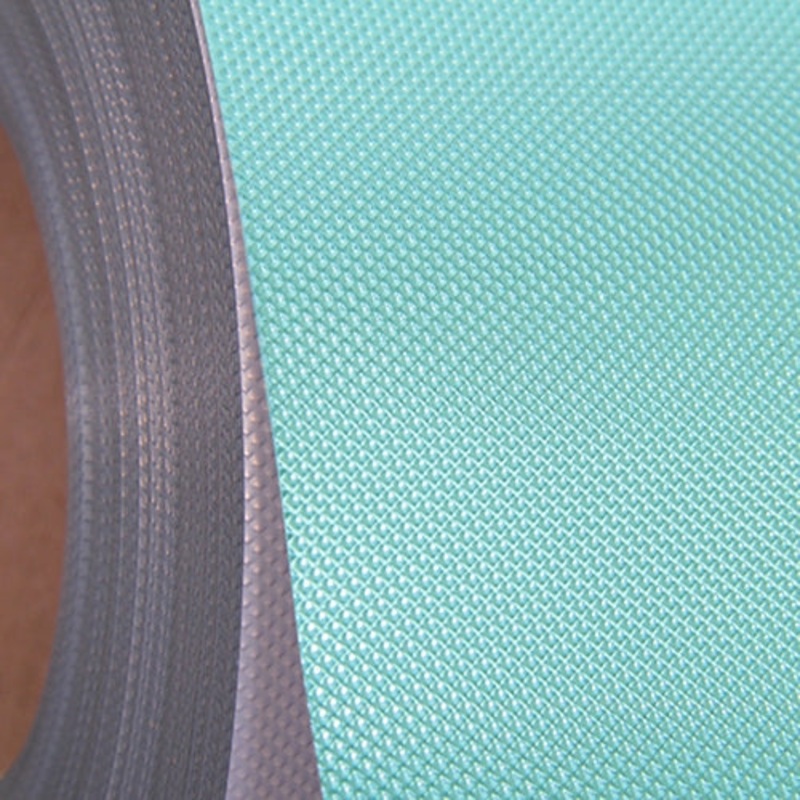 Embossed Steel Blue Metallic 20 inches Heat Transfer Vinyl Film By The Yard