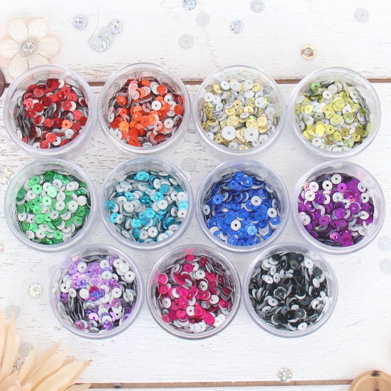HotFix Loose Sequins – 4MM Hologram Set – 11 Colors