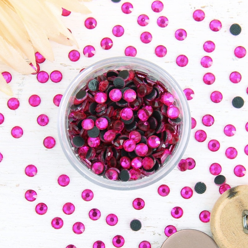 Hot Fix Rhinestones-SS16-Fuchsia – 720 stones
