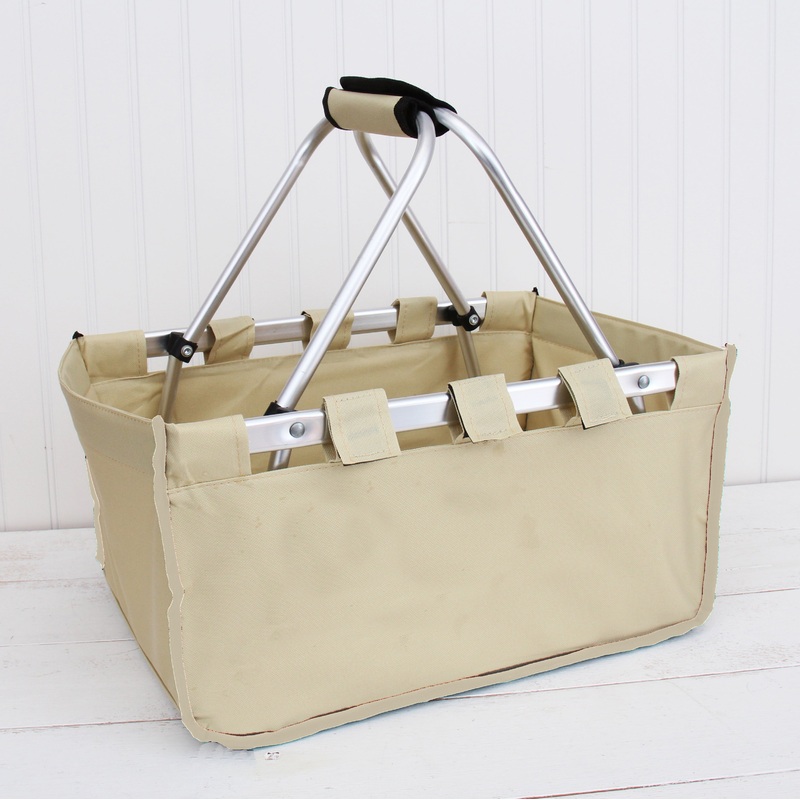 Large Market Tote Basket – Natural – Collapsible