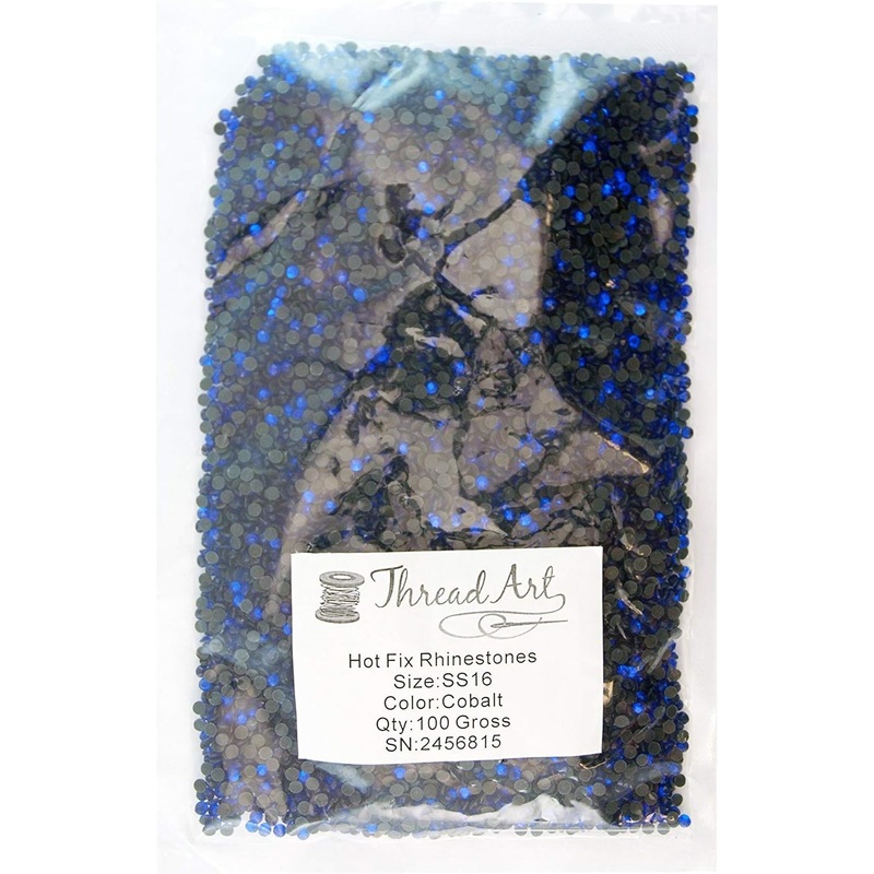 SS16 Cobalt Rhinestones Bulk 100 Gross