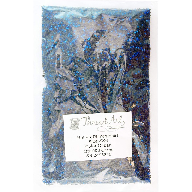 SS6 Cobalt Rhinestones Bulk 500 Gross