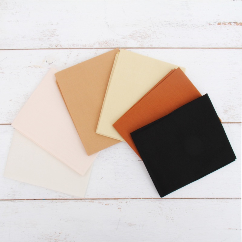 Six Fat Quarter Bundle – Neutral Solid Colors