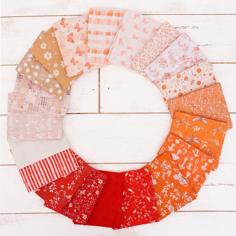 Fat Quarter Bundle – 20 Sunshine Shades Precut Cotton Fabrics